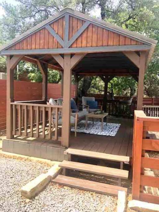 The Bobcat Cabin - The Cabins At Rim Rock Austin Eksteriør bilde